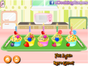 Флеш игра онлайн Baking Cupcakes