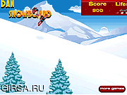 Флеш игра онлайн Бакуган на сноуборде / Bakugan Snowboarding