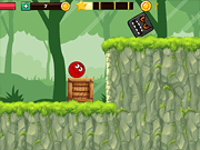 Флеш игра онлайн Мяч Героем Приключений: Красный Прыгающий Мяч / Ball Hero Adventure: Red Bounce Ball
