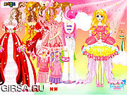 Флеш игра онлайн Ball Gown 2 Dress Up