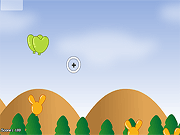 Флеш игра онлайн Воздушный Шар-Охота / Balloon-Hunt