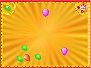 Флеш игра онлайн Взрывы воздушных шариков
