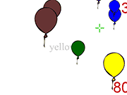 Флеш игра онлайн Шар Поп! / Balloon Go Pop!