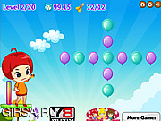 Флеш игра онлайн Воздушные шарики / Balloon Pop 