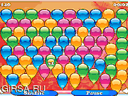 Флеш игра онлайн Разноцветные шарики