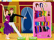 Флеш игра онлайн Бальный Танец Платье Вверх