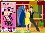 Флеш игра онлайн Красивый образ для балла / Ballroom Dance Dressup