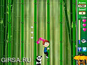 Флеш игра онлайн Бамбуковое приключение / Bamboo Trekking