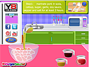 Флеш игра онлайн Барби Еда
