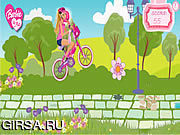 Флеш игра онлайн Барби  / Barbie & Me Bike