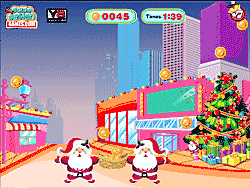 Флеш игра онлайн Рождественский шоппинг Барби