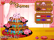 Флеш игра онлайн Барби. Вкусный торт