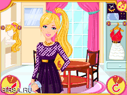 Флеш игра онлайн Барби дерется с Кеном