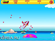 Флеш игра онлайн Удовольствие На Лыжах Барби