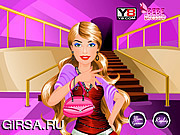Флеш игра онлайн Макияж для Барби