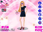 Флеш игра онлайн Барби выходит покупками, одеваются 2