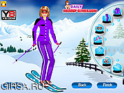 Флеш игра онлайн Барби и сноубород