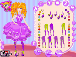 Флеш игра онлайн Создатель кукл Барби / Barbie Lolita Doll Creator