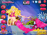 Флеш игра онлайн Наряд для Барби-русалочки / Barbie Princess Mermaid 