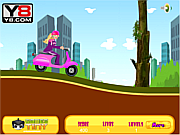 Флеш игра онлайн Барби на скутере
