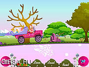 Флеш игра онлайн Транспорт для Барби / Barbie Transport