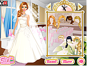 Флеш игра онлайн Свадебный наряд для Барби / Barbie Wedding Dressup 