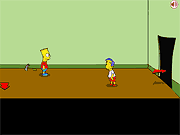 Флеш игра онлайн Барт Пила Игры 2 / Bart Saw Game 2