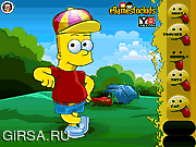 Флеш игра онлайн Барт Симпсон
