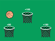 Флеш игра онлайн Обучение Корзины / Basket Training