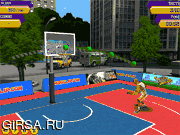 Флеш игра онлайн Баскетбол Jam Выстрелов
