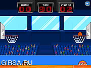 Флеш игра онлайн Веселый баскетбол / Basketmole