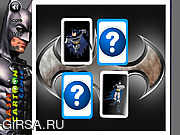 Флеш игра онлайн Подбери пару - Бетмен / Batman Memory Challenge