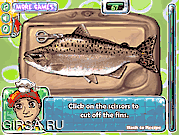 Флеш игра онлайн Приготовление красной рыбы / Battered Red Fish