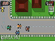 Флеш игра онлайн Гонка на картинге / Battle Kart Racing