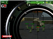 Флеш игра онлайн Защита базы / Battlefield Shooter Game 
