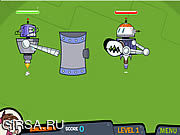 Флеш игра онлайн Battle of the Futurebots