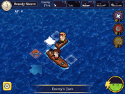 Флеш игра онлайн Корабли Пиратов / Battleships Pirates