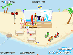 Флеш игра онлайн Пляжный отдых