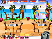 Флеш игра онлайн Ресторан на пляже / Beach Restaurant Serving