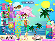 Флеш игра онлайн Zelia Beach Dress Up