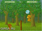 Мишки играют в волейбол