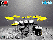 Флеш игра онлайн Beat It - Virtual Drums