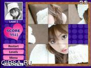 Флеш игра онлайн Puzzle красоты Юко / Beauty Yuko Puzzle