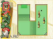 Флеш игра онлайн Пивной Гольф / Beer Golf