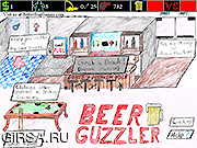Флеш игра онлайн Пивной пьяница / Beer Guzzler