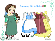 Флеш игра онлайн Платье Маленькая Красавица