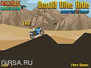 Флеш игра онлайн Ben 10 Bike Ride