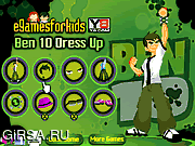 Флеш игра онлайн Ben 10 Dress Up 