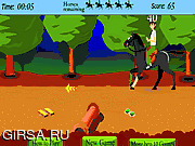 Флеш игра онлайн Бен и принцесса / Ben 10 Horse 
