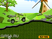 Флеш игра онлайн Бен на джипе / Ben 10 Jeep Race 